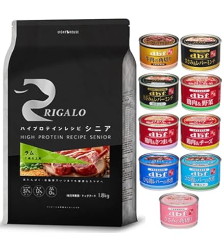 Amazon.co.jp: リ・ガロ ドックフード ハイプロテインレシピ 7歳以上