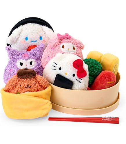 Amazon.co.jp: サンリオ(SANRIO) ぬいぐるみセット（真夜中のメロクロ