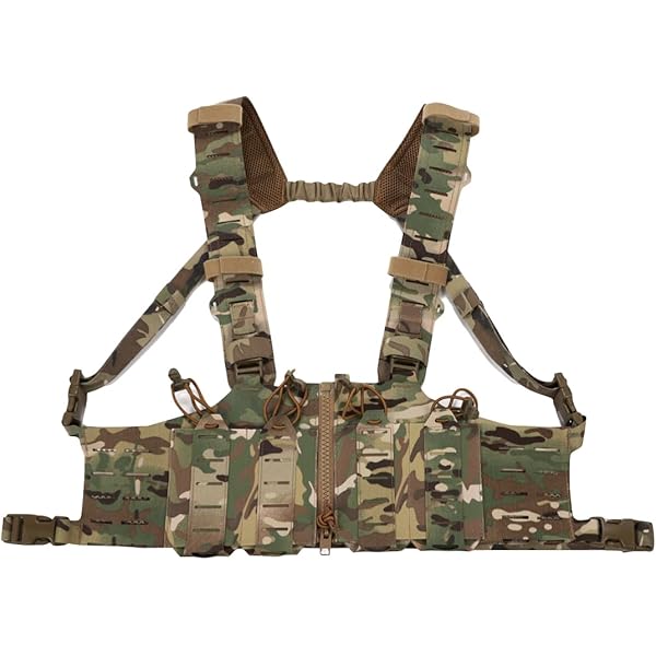 タクティカルベスト マルチカムトロピック M4 チェストリグ Molle Amazon.co.jp: [Broptical] タクティカルベスト マルチカム