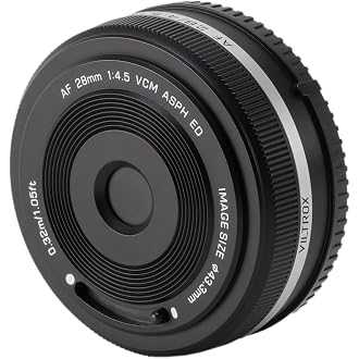 Amazon.co.jp: VILTROX AF 28mm F4.5 FE Chip Eマウントカメラレンズ 