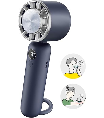 Amazon | 携帯扇風機 【冷感プレート 超軽量・小型】 ハンディファン