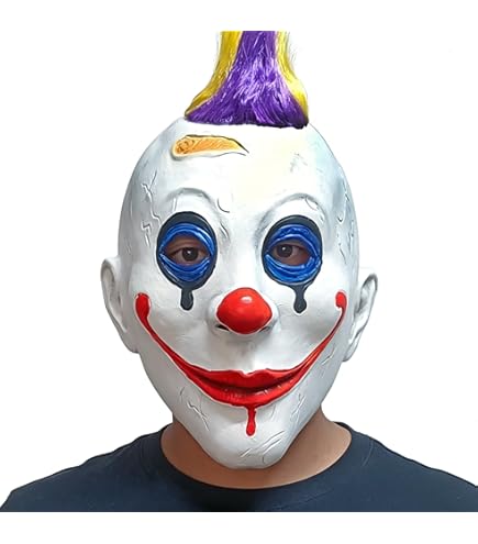 Amazon.co.jp: バットマン ダークナイト ジョーカー クラウンマスク