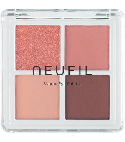 Amazon.co.jp: ネフィユ NEUFIL サピュ アイパレット 01 blur rose