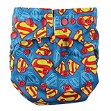 Bumkins Snap-in-One Cloth Diaper, Superman by Bumkins [並行輸入品]