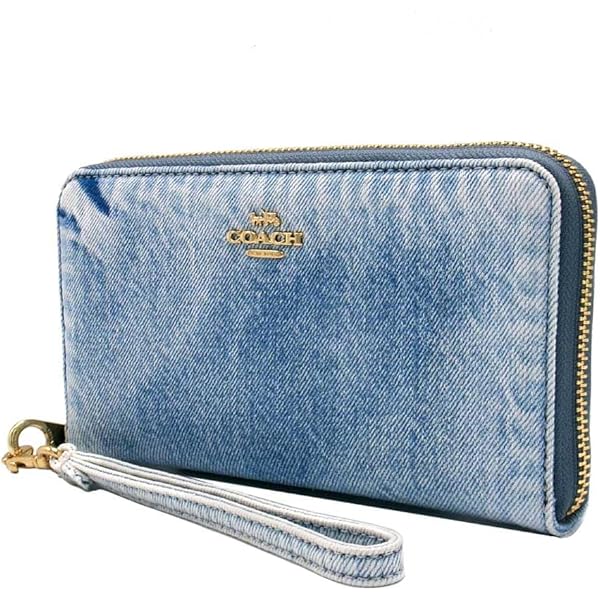 Amazon | [コーチ] COACH 財布(長財布) FC3547 C3547 デニム ホース