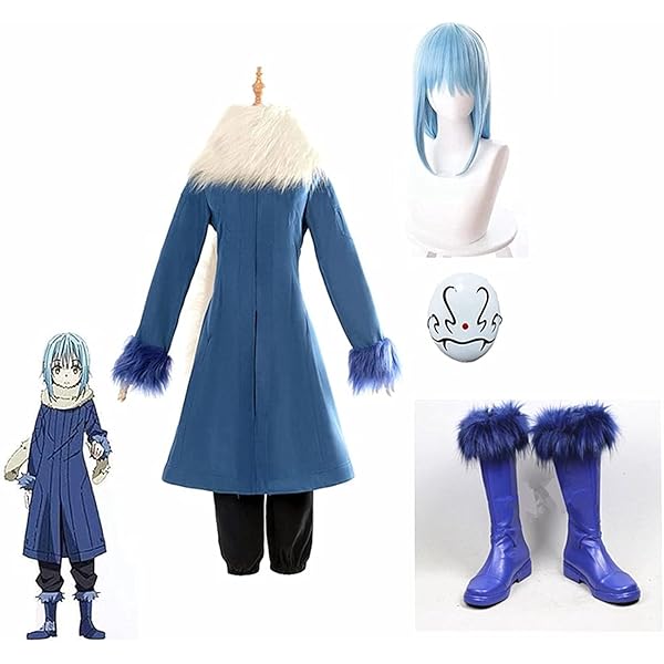 Amazon.co.jp: コスプレ衣装 ウィッグ付き 七分ズボン リムル Amazon.co.jp: コスプレ衣装 ウィッグ付き 七分ズボン リムル