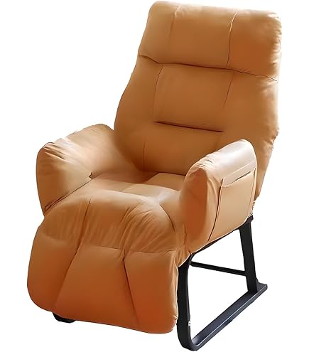 Amazon | [SAQIANRE］ リクライニングチェア 一人掛け 折りたたみ 座椅