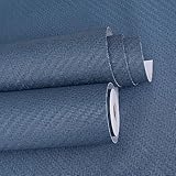 Haimin 壁紙シールはがせる60cm×10m無地 織物調 壁紙シール 麦わら織りの質感 リネン壁紙 リメイクシート 3D 厚手 自己粘着 模様替え 補修 多用途 ふすま紙