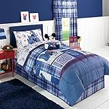 Disney Mickey Mouse Boys Twin Comforter, Sheets, Pillow Cases Bedding Set and Exclusive Linens N Bey