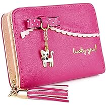 Amazon | [DAMILY] 猫財布 女の子 ミニ財布 二つ折り かわいい