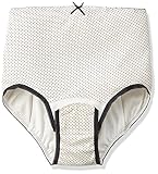0801 産褥ショーツ 〔出産準備〕 後ろまでの防水加工布でしっかりモレを防ぎます 〔ModernDot〕 敏感肌 【ローズマダム rosemadame マタニティー】 M-L オフホワイト