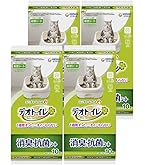 【ドラ】デオトイレ 緑茶成分入り消臭サンドとふんわり香る消臭・抗菌シート デオトイレ 緑茶成分入り消臭・抗菌サンド-ユニ・チャーム