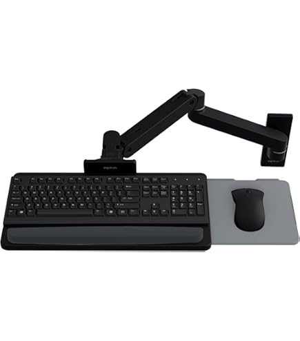 Amazon.co.jp: ERGOTRON エルゴトロン LX キーボード用アーム トレイ付