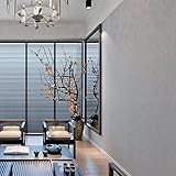 (ハンメロ)HANMEROのりなし壁紙 無地 ビニールクロス 藍鼠色 シンプルモダン 1ロール（53cm×10m）