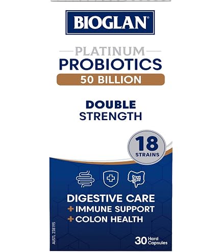 thumbnail image 2 of Bioglan Platinum Probiotics 100 Billion – Ultimate Strength Value Pack 60 Capsules 2 of 4