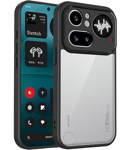 Amazon.co.jp: teroxa Nothing Phone 4a Proケース、透明クリアバック