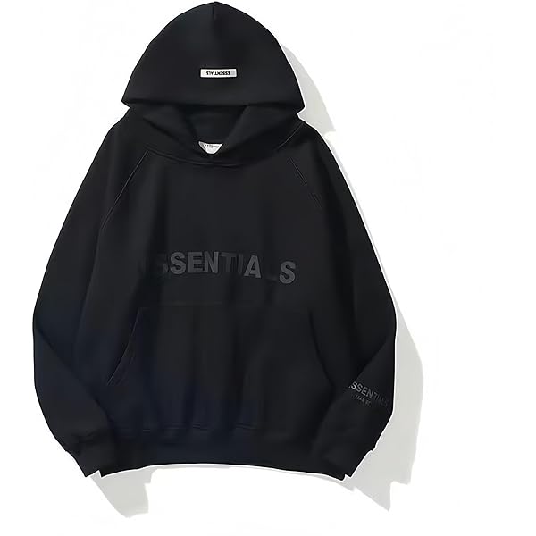 ESSENTIALS ブラック パーカー パンツ 2点セット ESSENTIALS ブラック パーカー パンツ 2点セット ESSENTIALS