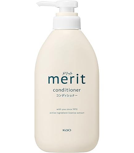Amazon | Merit メリット コンディショナー ポンプ 480ml [医薬部外品