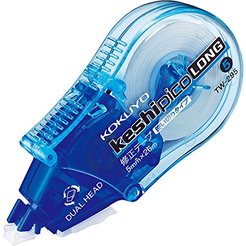 Kokuyo Correction Tape Keshipiko long blue 5mm 26m TW295 44633