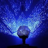 powstro Star Projector Light Astro StarランプロマンチックFantastic DIY SeasonファンタジースカイプロジェクタLEDナイトライトベッドライトwi