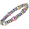 Multi-Color Magnetic Healing Bracelet, STCORPS7 Arthritis Weight Loss Pain Relief ,Energy Jewelry Magnetic Therapy Heal Sleep