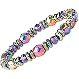 Multi-Color Magnetic Healing Bracelet, STCORPS7 Arthritis Weight Loss Pain Relief ,Energy Jewelry Magnetic Therapy Heal Sleep