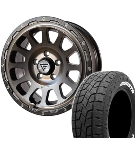 Amazon | DELTA FORCE OVAL 17x8.0J 6/139.7 8J +20 マットブラック