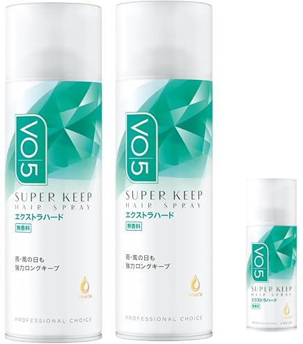 Amazon | VO5 スーパーキープ ヘアスプレー [エクストラハード] パール