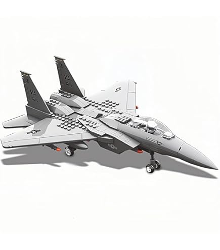 Amazon.co.jp: ミリタリー F-15 イーグル戦闘機 レゴ対応 270ピース