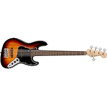 Amazon | Squier by Fender Affinity Series Jazz Bass V 3
