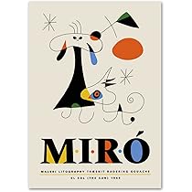 ジョアン・ミロ、SELF - PORTRAITⅡ、希少画集画、新品額装付 Yahoo!オークション - ジョアン・ミロ HIRONDELLE 希少画集画