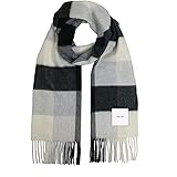 [matti totti] 23色 極上のカシミア100％ チェック柄 マフラー【男性用】 大判 厚手 B0121B