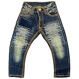 GASBAG(ガスバグ) デニムニット長丈パンツ 130cm /ネイビー NO.G-33-354