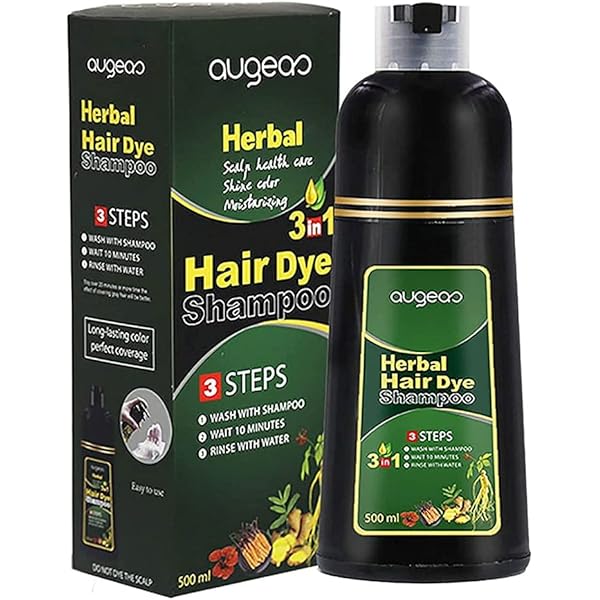 Amazon | 500 Mlブラックヘアダイシャンプー3In 1女性