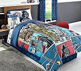 NEW! Modern Star Wars Classics Queen Comforter, Sheets, Pillow Cases Bedding Set and Exclusive Linen