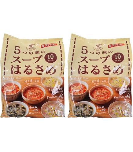 Amazon | 5つの味のスープはるさめ / バラエティ広がる 5つの味の