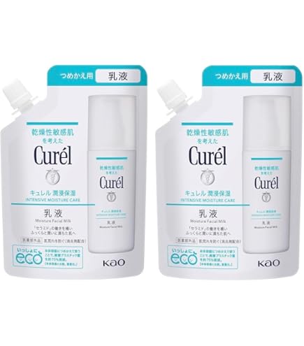 Amazon | 花王 キュレル 乳液 120ml × 2 | 花王(Kao) | 乳液・クリーム