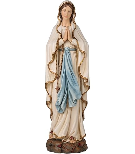 Amazon.co.jp: ブドウ園の彫刻 祝福された母マリア像 - 14インチ