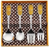ヨシカワ カレルチャペック キッズカトラリー 4pcs バジー UT0001