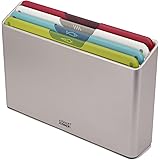 Joseph Joseph (ジョセフジョセフ) まな板 フォリオ アイコン 4枚 セット 食材アイコン付き 使い分けまな板 食洗器対応 収納ケース付き ラージ マルチカラー 【正規品】 60219
