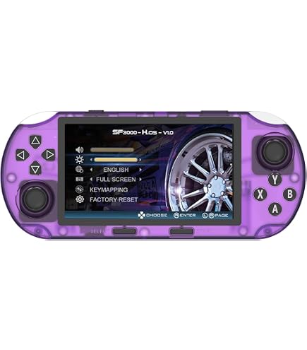 Amazon | SF3000 携帯型ゲーム機 4.5インチ IPS大画面 HDレトロゲーム