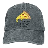 大人 デニム キャップピザ 私の心 今季最新 ウトドア キャップ 男女兼用 紫外線対策 日よけ 小顔効果 プリント付き 無地 アスファルト