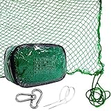 ANDGOAL グリーンネット | 2mx3m 25mm目 ロープ・バッグ付き | 多用途ネット 多目的 養生ネット 安全ネット 園芸ネット 荷崩れ防止