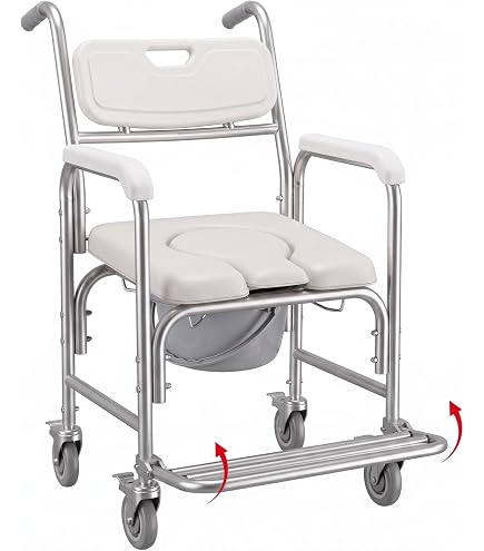 Amazon | カワムラサイクル シャワー用車いす 前後式バックサポート