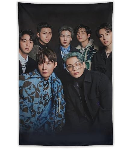 Amazon.co.jp: Bts防弾少年団 ポスター 壁掛け おしゃれ 壁飾 装飾布