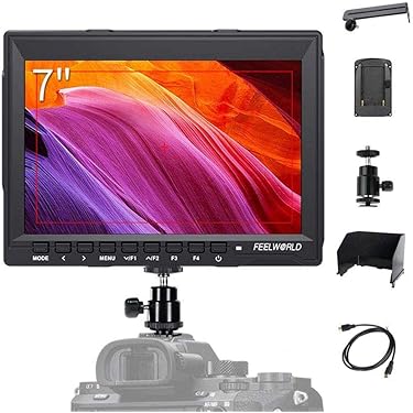 【定価2万3000円】カメラ用外部モニター 本体と付属品 楽天市場】Feelworld F6 PLUS V2 外部モニター 6インチ 3D LUT