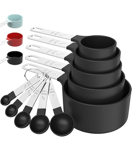 Amazon | Cuisipro Stainless Steel Measuring Spoon Set by Cuisipro