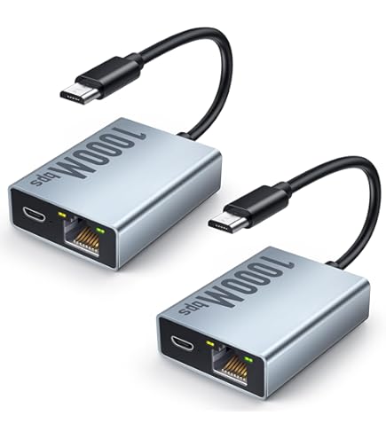 Amazon | ZEXMTE 1000Mbps イーサネットアダプター Fire TV Stick用