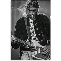 カートコバーン ニルヴァーナ  COBAIN NIRVANA ポスター ニルヴァーナ NIRVANA 1987-94 POSTER 24”x35” Inch Kurt Cobain