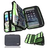 BUBM Universal Cable Organizer Electronics Accessories Case Various USB, Phone, Charge, Cable Organi